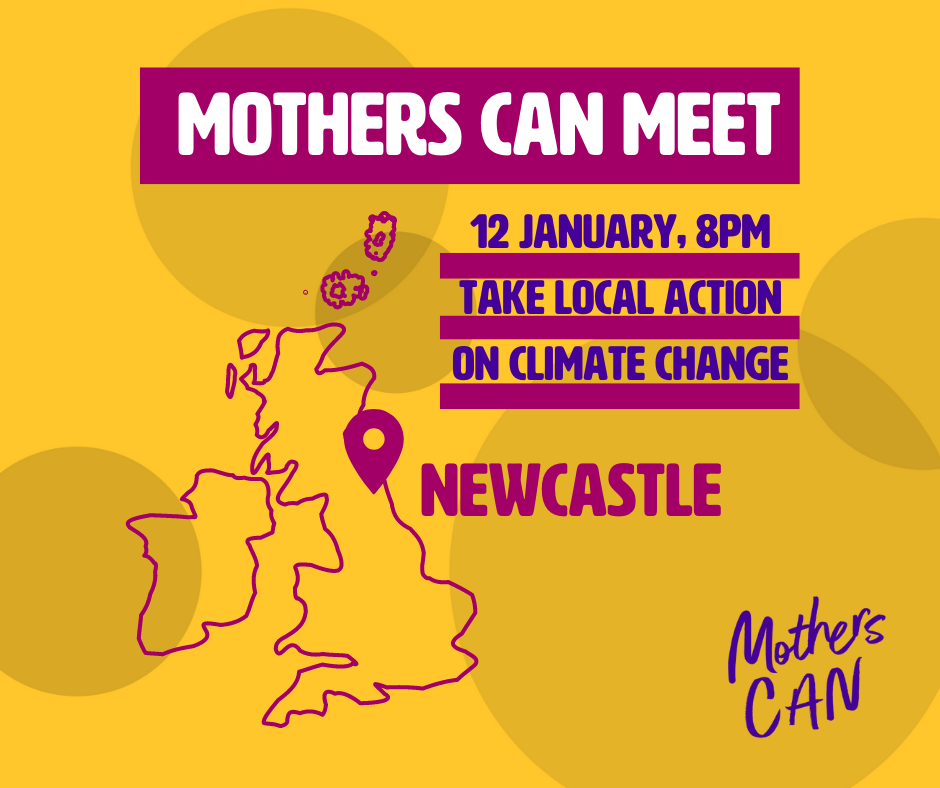 Mothers CAN Newcastle Meet 12th January