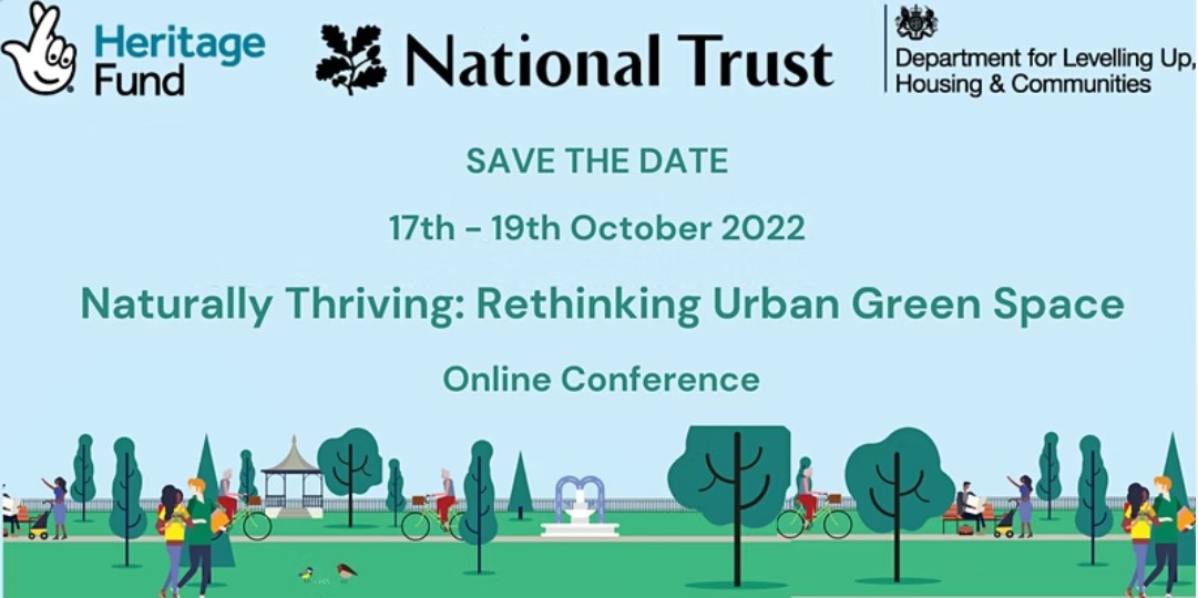 Save the date - Naturally Thriving 0 Rethinking Urban Green Space